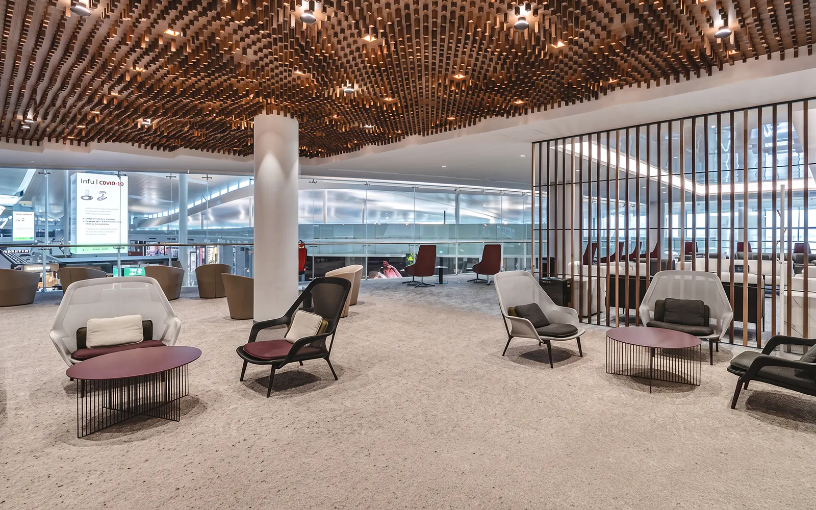 Barcelona El Prat Airport: Sala VIP Pau Casals Lounge at Terminal 1