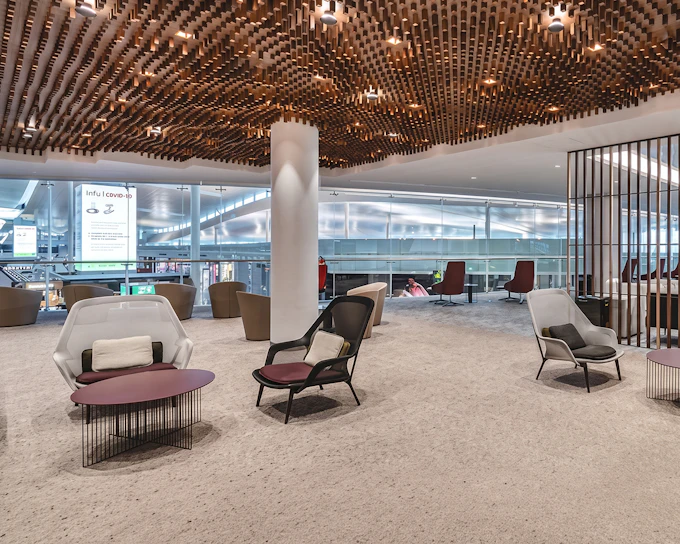 Barcelona El Prat Airport: Sala VIP Pau Casals Lounge at Terminal 1 (Product 52540)