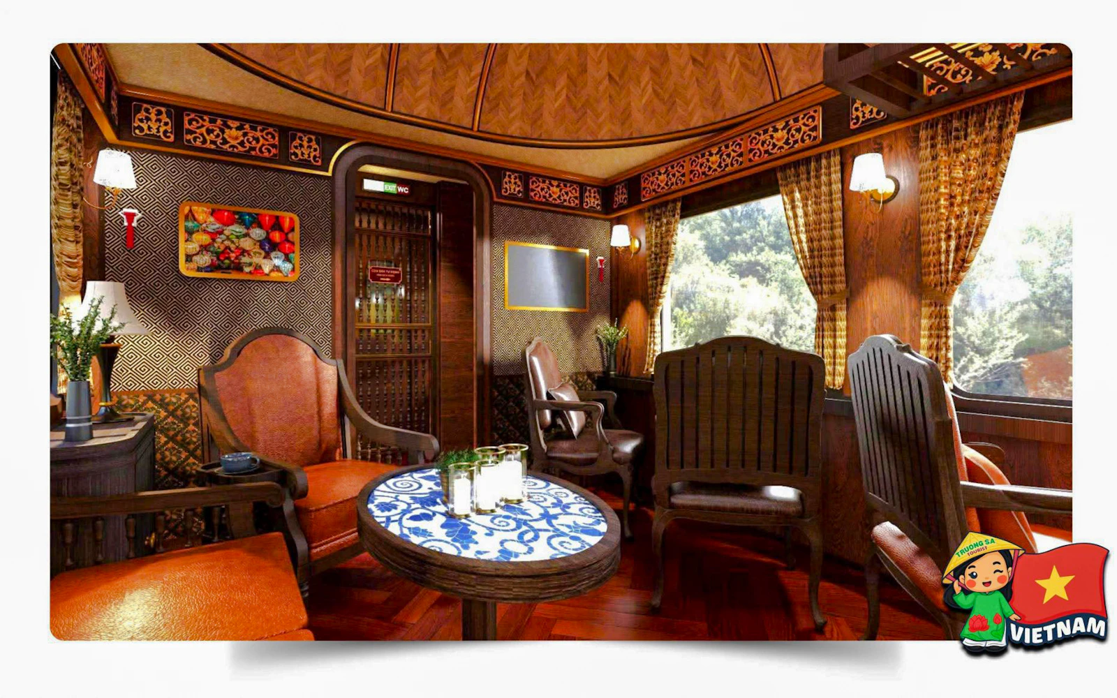 Hue Day Trip by Heritage Train via Hai Van Pass with Imperial Citadel, Thien Mu Pagoda and Khai Dinh Tomb (Product 50462)