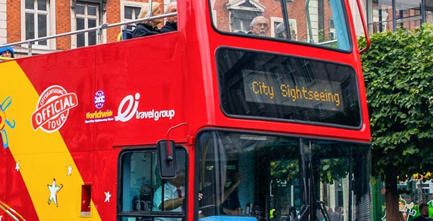 Ingressos para o City Sightseeing Dublin Hop-on Hop-off