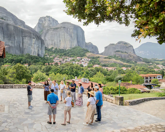 From Meteora: Half Day Monasteries Small-Group Guided Tour (Product 36690)
