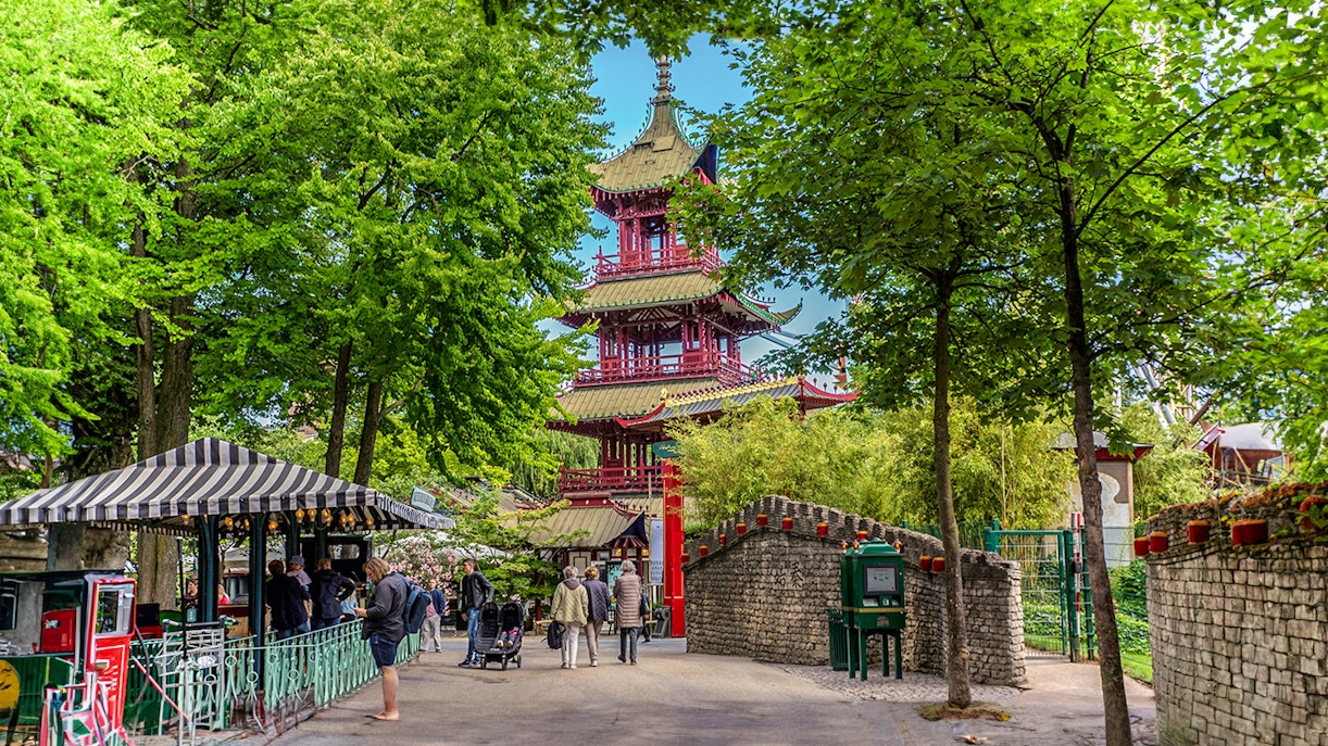 Tivoli Gardens Vesterbrogade entrance