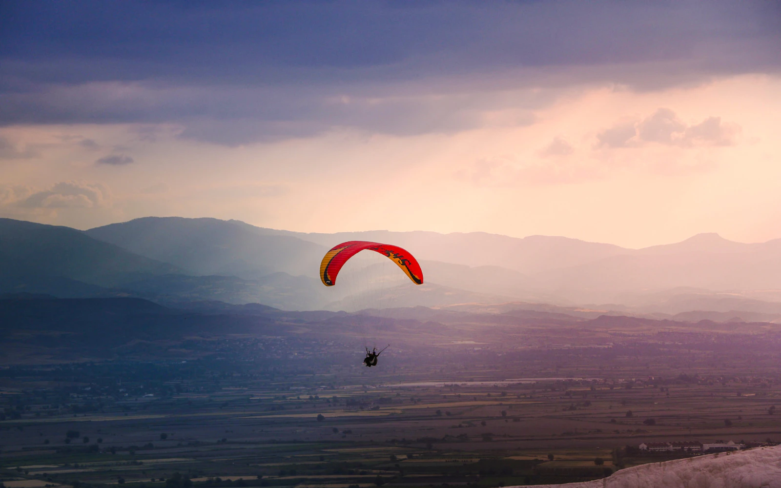 Pamukkale: Tandem Paragliding Over Hierapolis and Pamukkale Travertines Image 3
