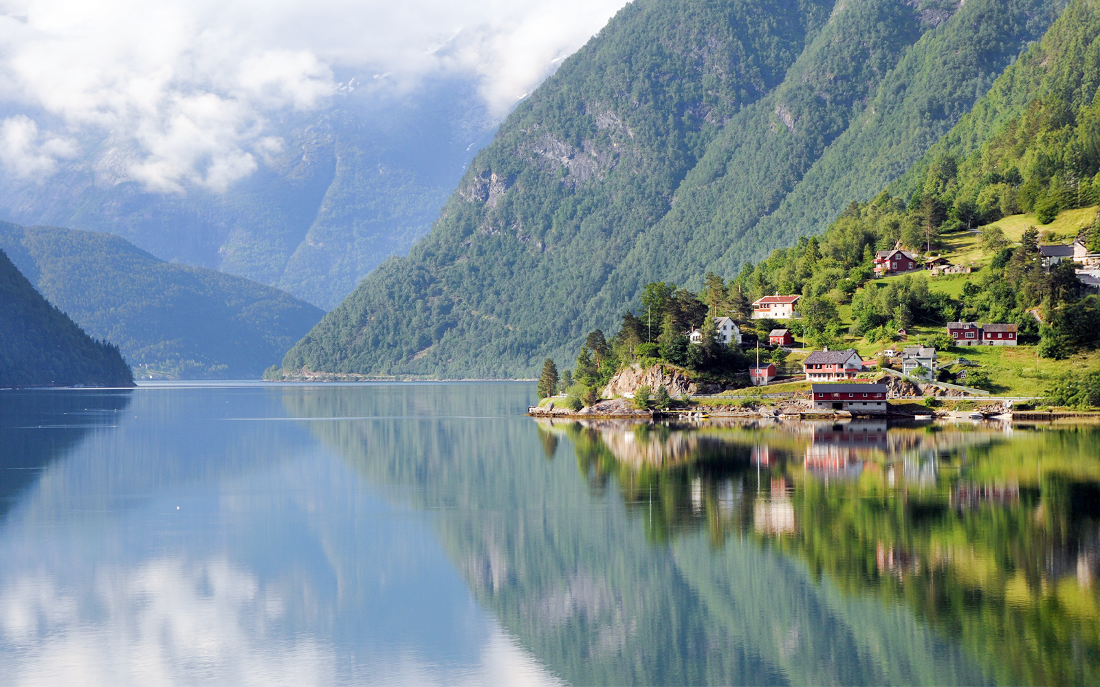 Cruise along the Hardangerfjord