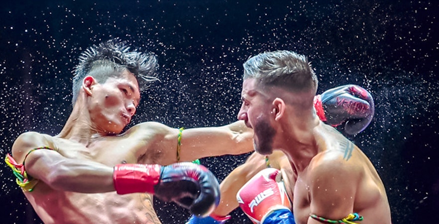 Show de Muay Thai ao vivo