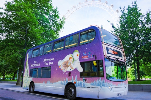 Le bonhomme de neige™ Visite en bus pour le thé de l'après-midi