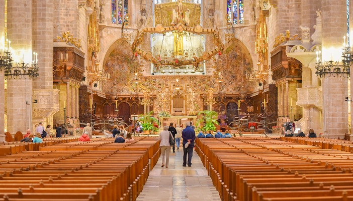 Interior of the Palma Cathedral