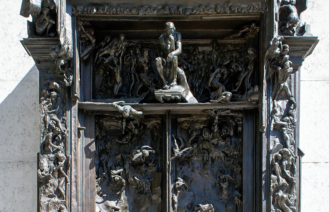 Gates of Hell - Rodin Sculpture Detail