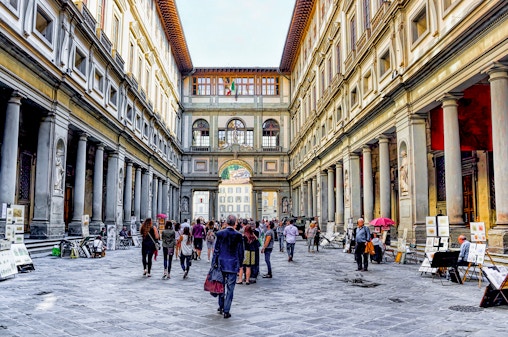 Billets d'entrée pour la Galerie des Offices