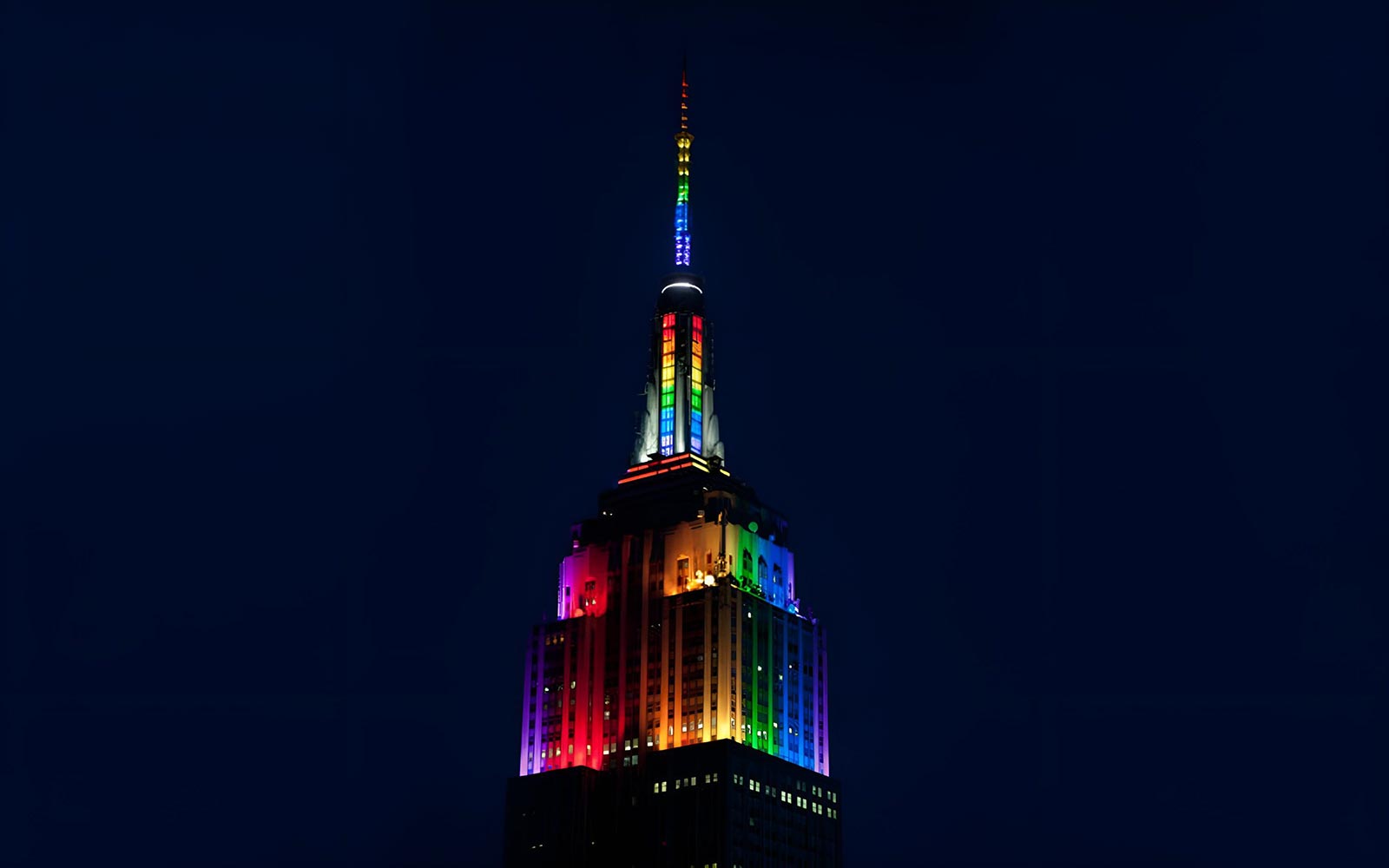 Empire State Building Lights