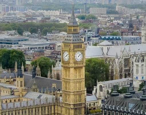 big ben view from shard