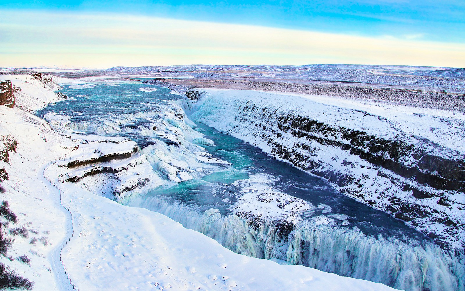 Gullfoss Waterfall