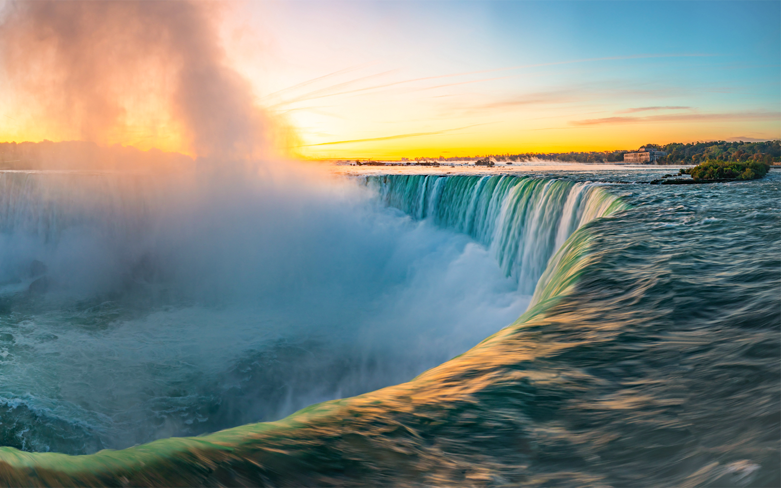 Niagara Falls sunset