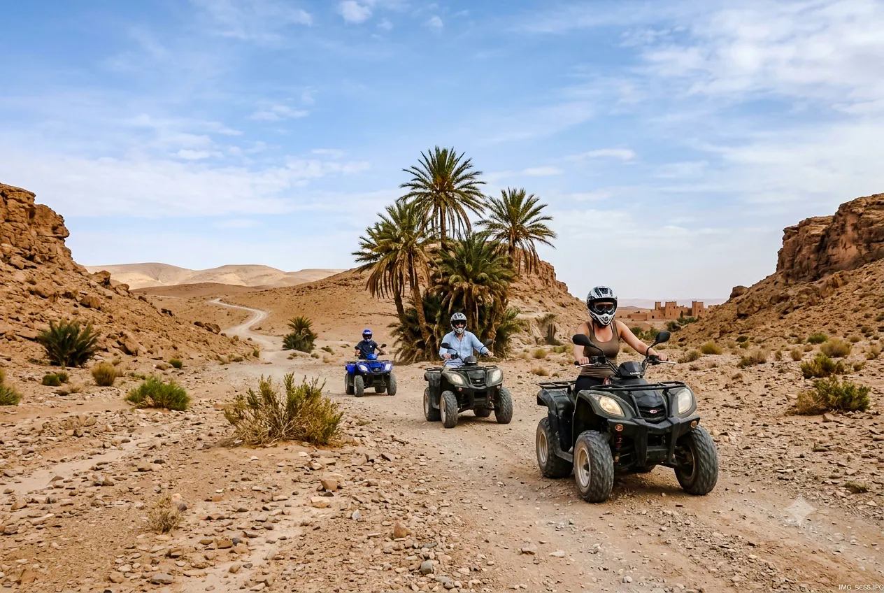 Marrakesh Agafay Desert Guided Quad Bike Tour Image 9