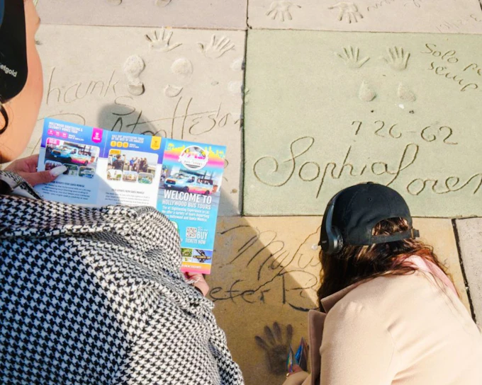 Self-Guided Hollywood Walk of Fame Walking Tour