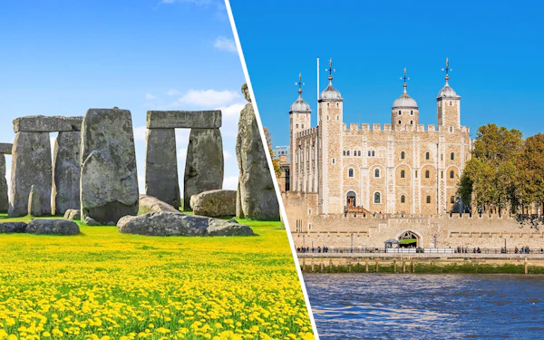 Combo: Tower of London with Crown Jewels Access + Stonehenge Entry Tickets
