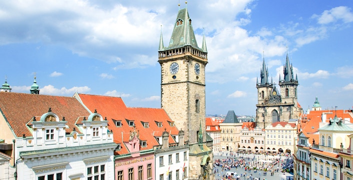 Towers of Prague