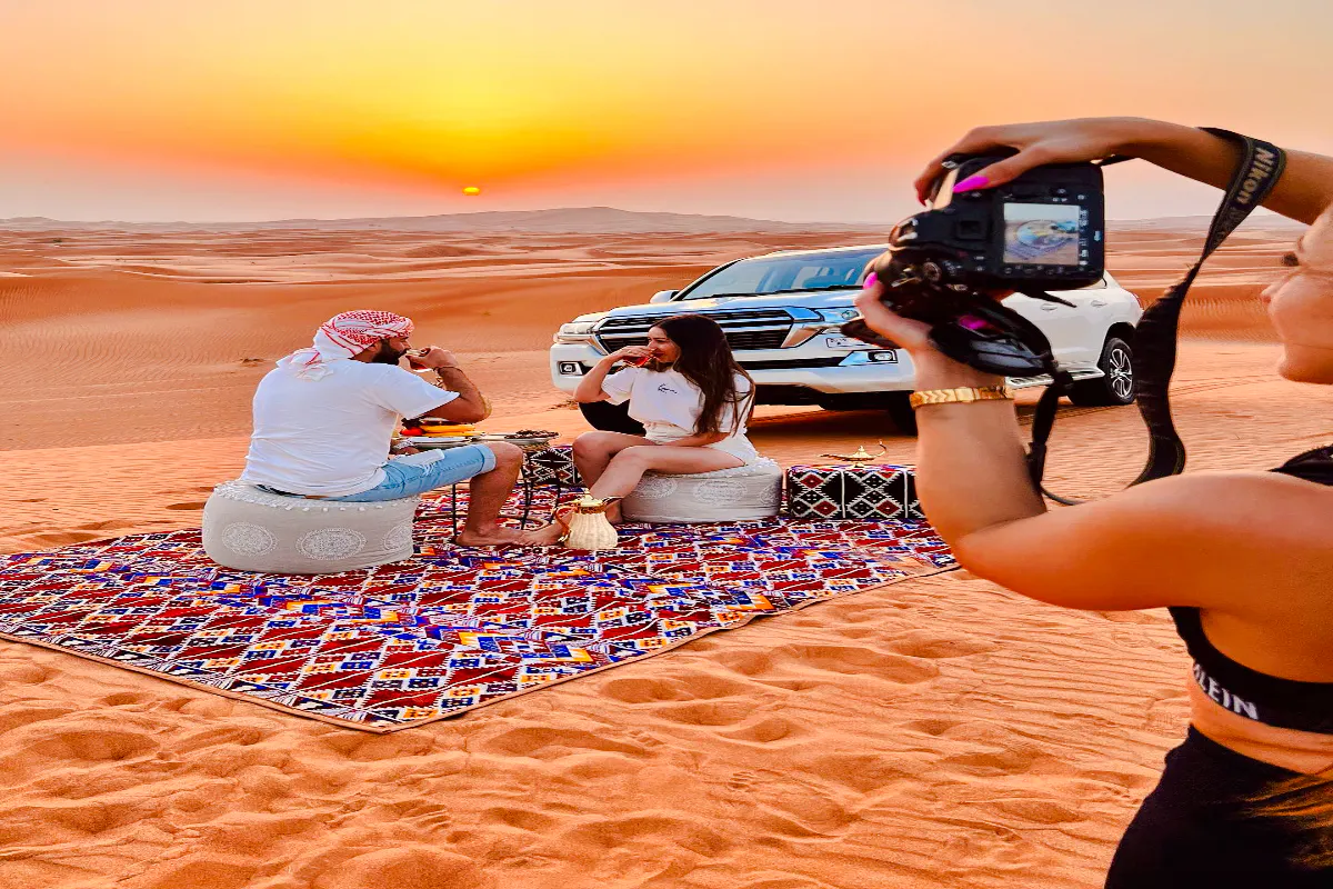 Dubai Desert Safari with Dune Bashing, BBQ Dinner and Live Shows