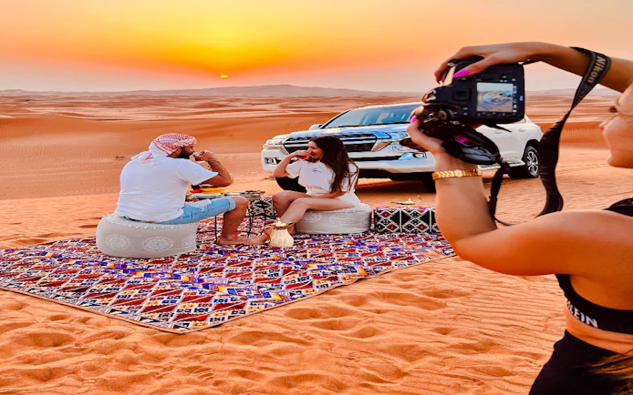 Dubai Desert Safari with Dune Bashing, BBQ Dinner and Live Shows