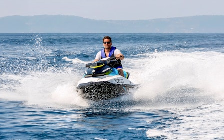 Jet Ski Safari Split with Speedboat Transfer & Beach Break