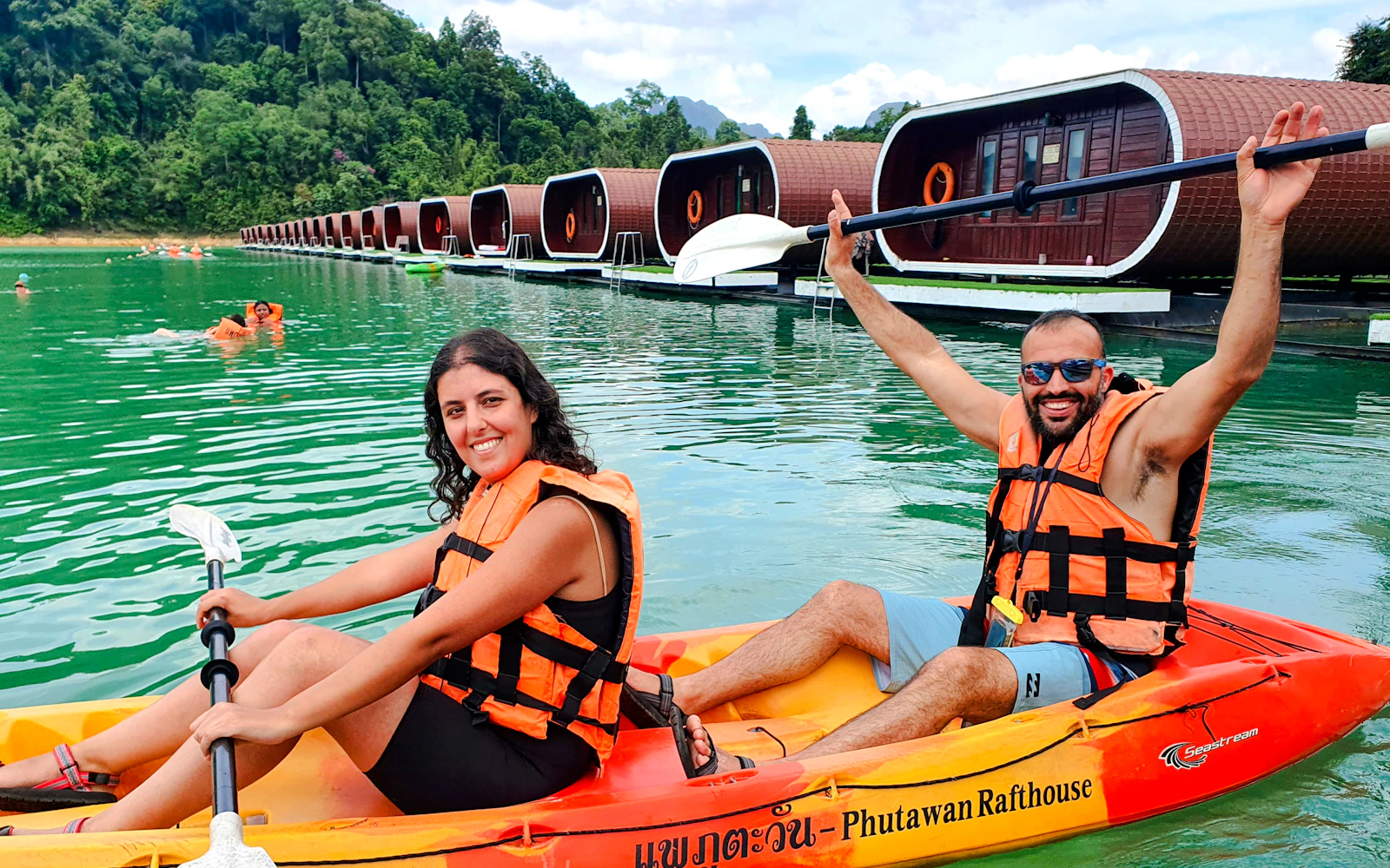 From Phuket: Cheow Lan Lake Day Trip with Long-Tail Boat, Diamond Cave & Kayaking Image 2