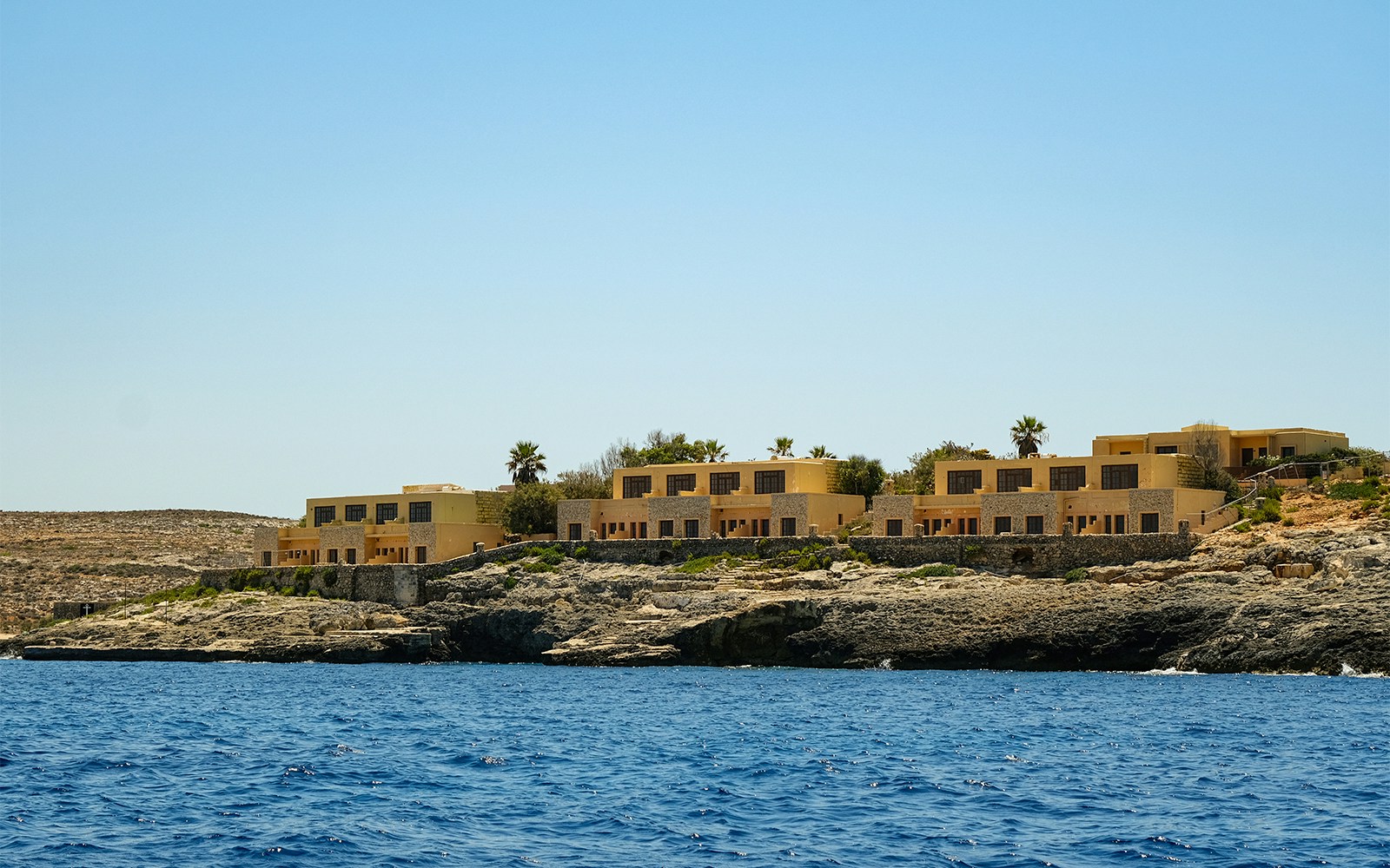 Comino Hotel Ruins near Blue Lagoon