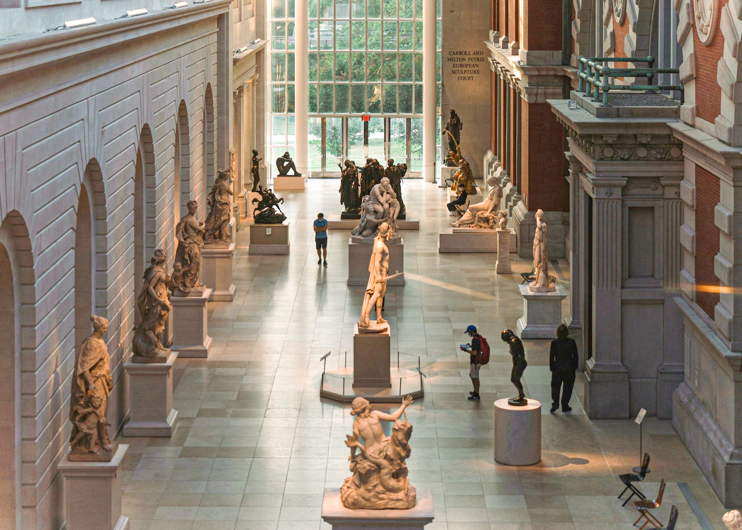 European sculpture at the Metropolitan Museum of Art, New York City.