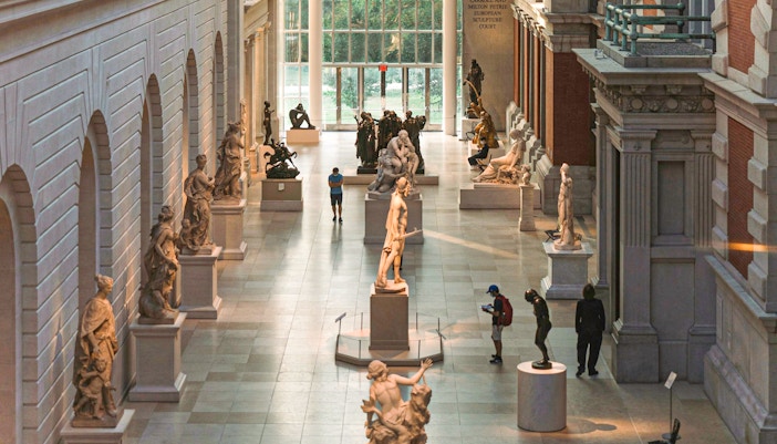 European sculpture at the Metropolitan Museum of Art, New York City.