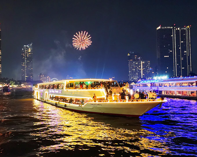 Chao Phraya Princess Cruise with Indian Dinner & Live Music (Product 28110)