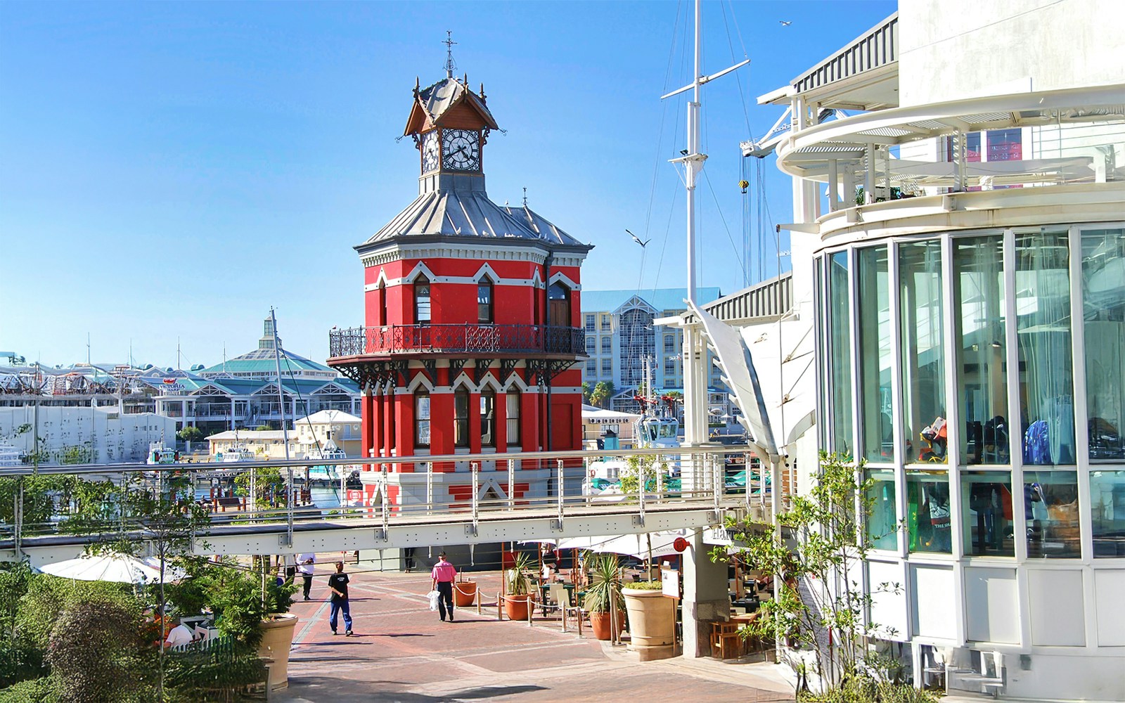 Cape Town's iconic clock tower, Victoria & Alfred Waterfront