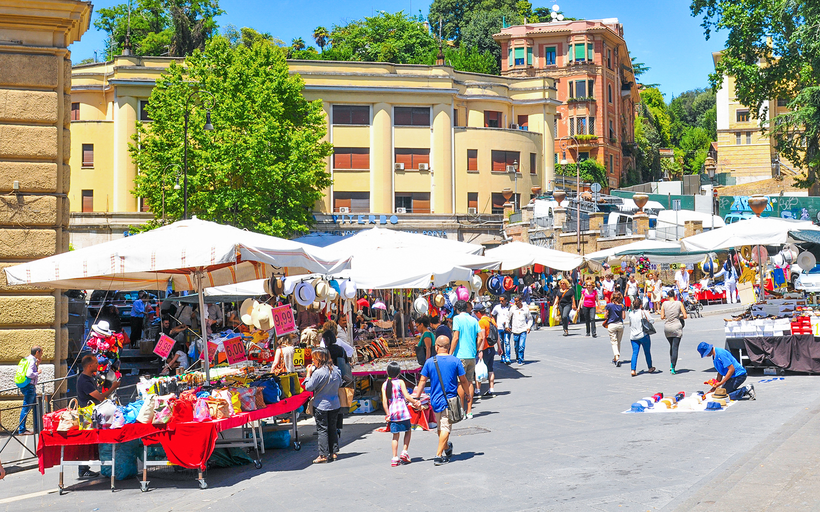 Market in Rome, Italy	