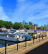 De pier van Greenland (Surrey Quays)