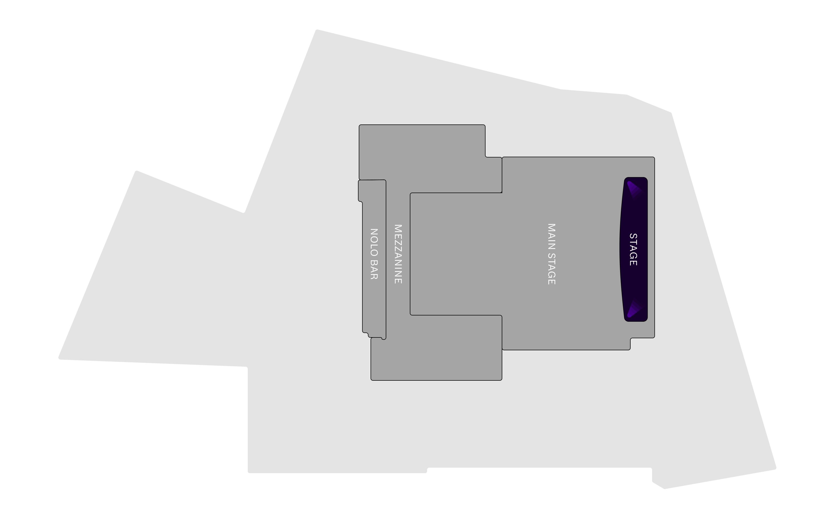 Here at Outernet seating plan