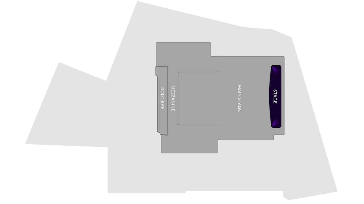 Here at Outernet seating plan