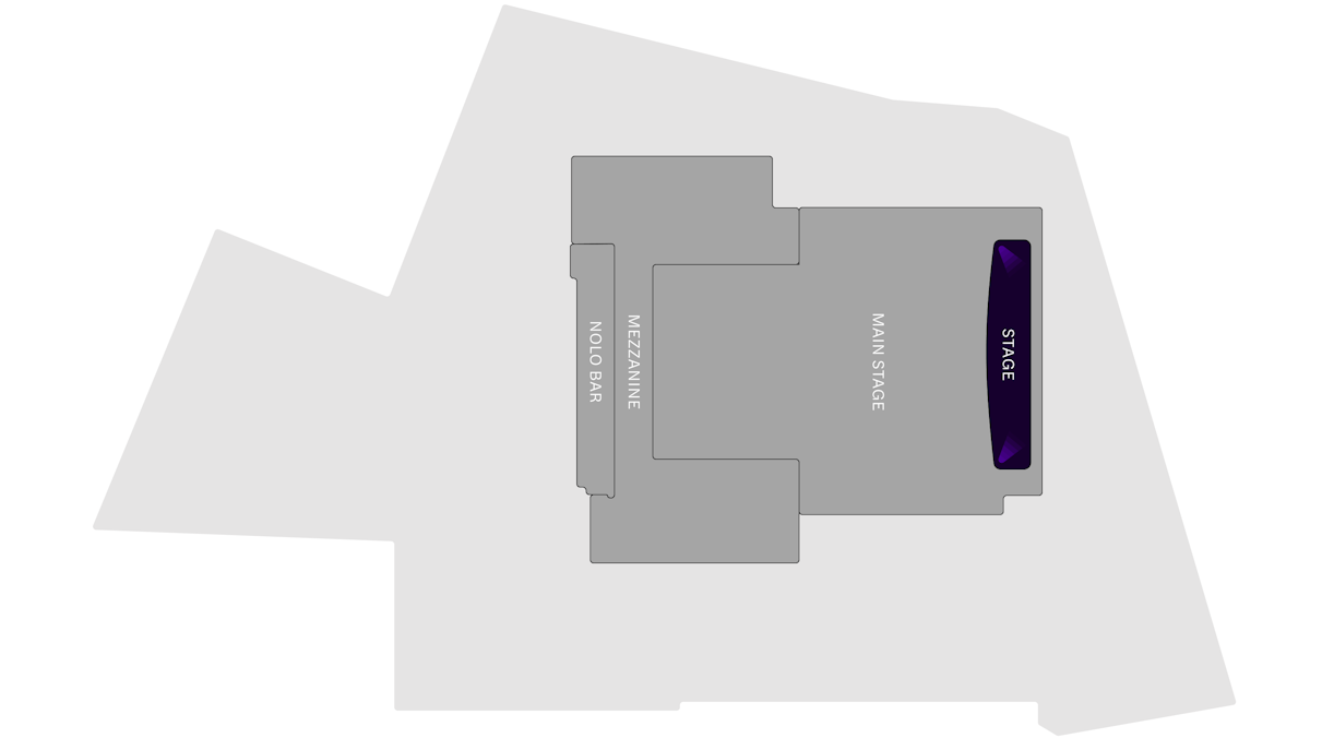 Here at Outernet seating plan