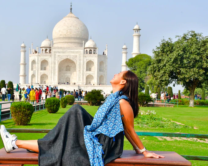 From Delhi: Private Sunrise Taj Mahal & Agra Fort Tour with Guide & Tickets (Product 56879)