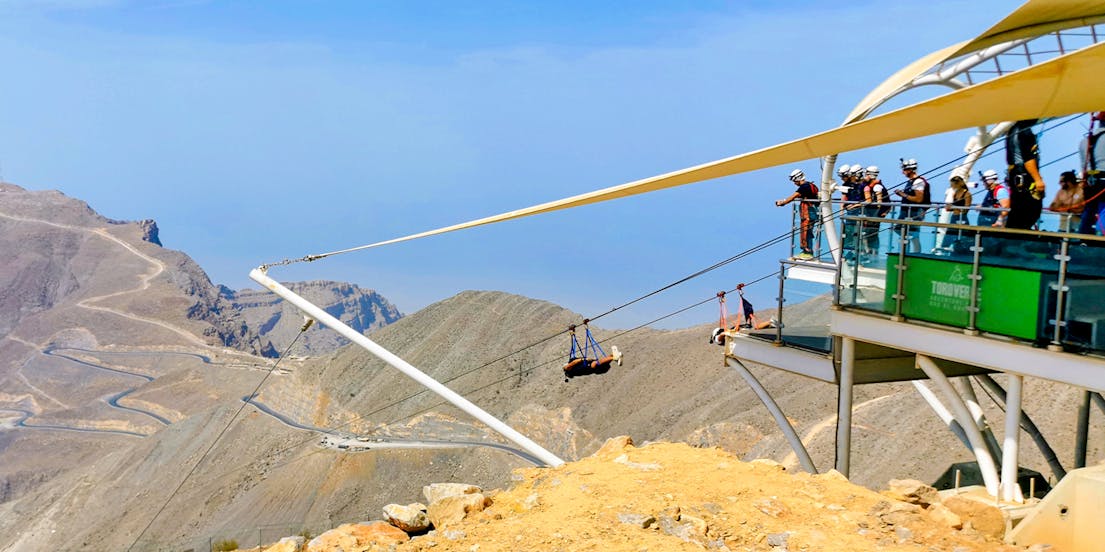 Jebel Jais Zipline Tickets