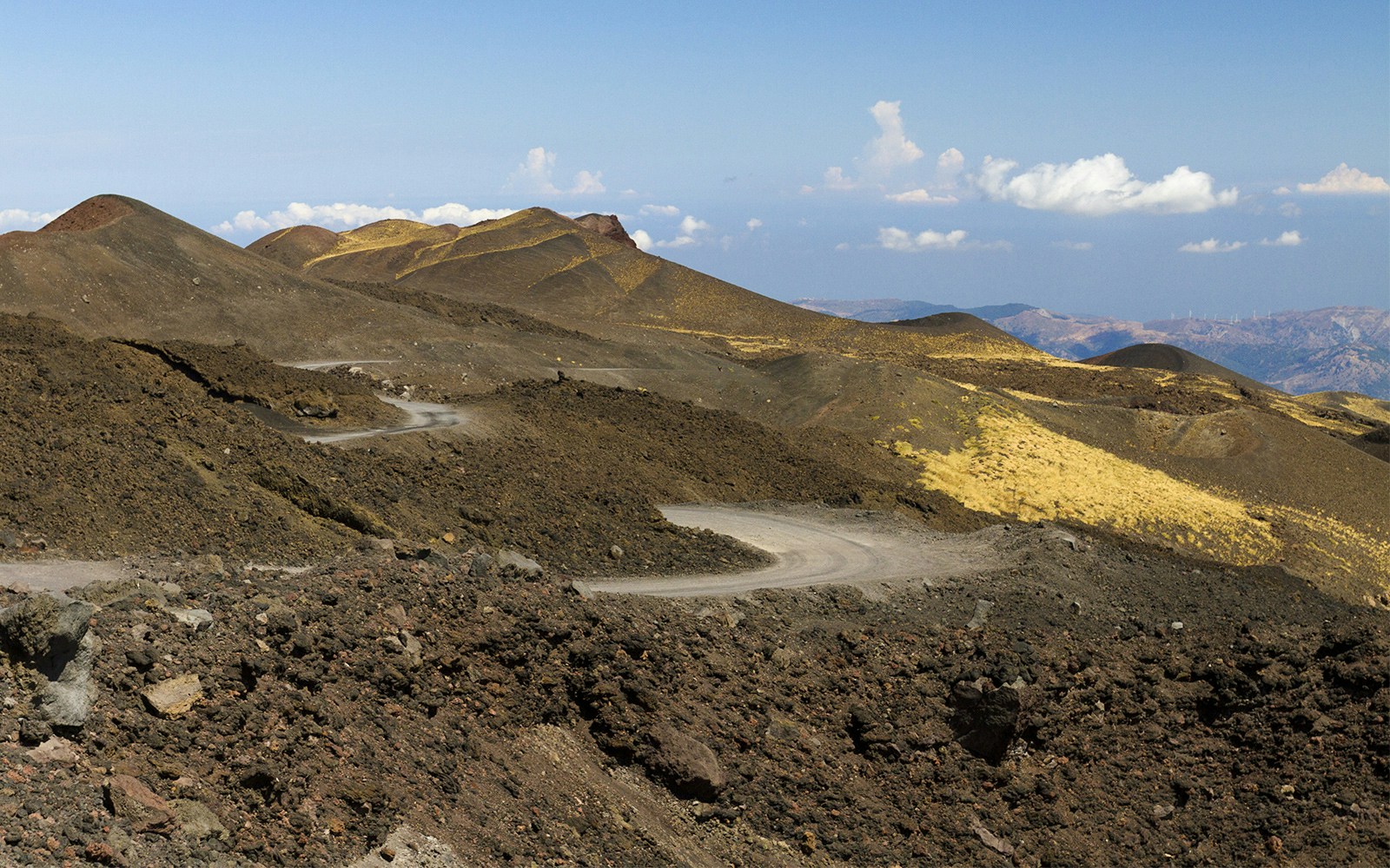 Summit craters