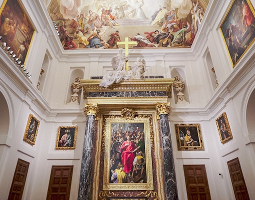 The Disrobing of Christ Painting by El Greco at Toledo Cathedral