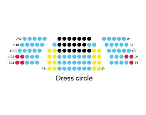 Harold Pinter Theatre Dress Circle