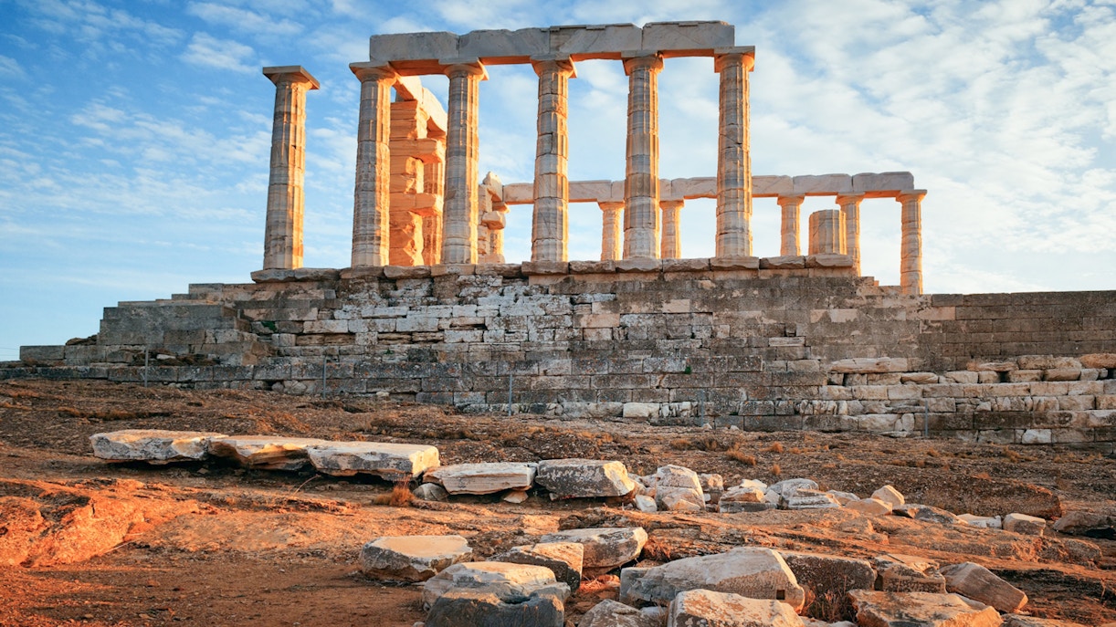 Temple of Athena Sounion Cape Sounion