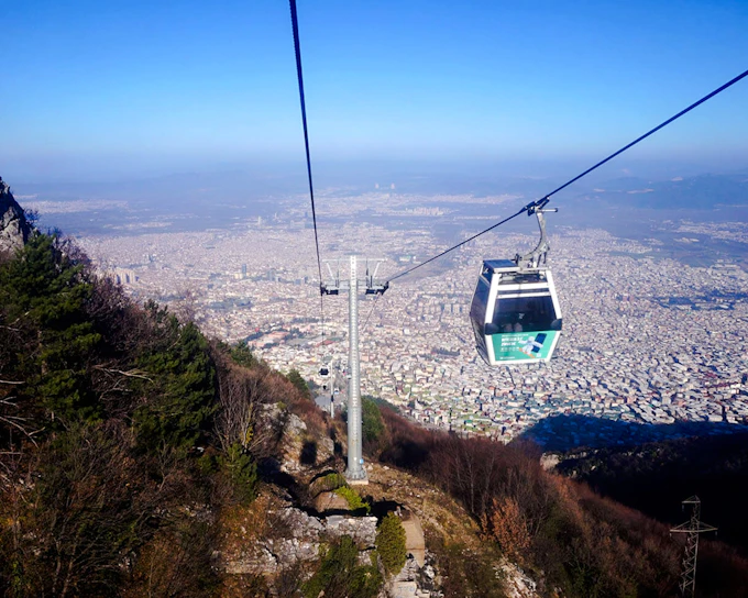 From Istanbul: Bursa and Uludag Mountain Tour with Cable Car and Lunch