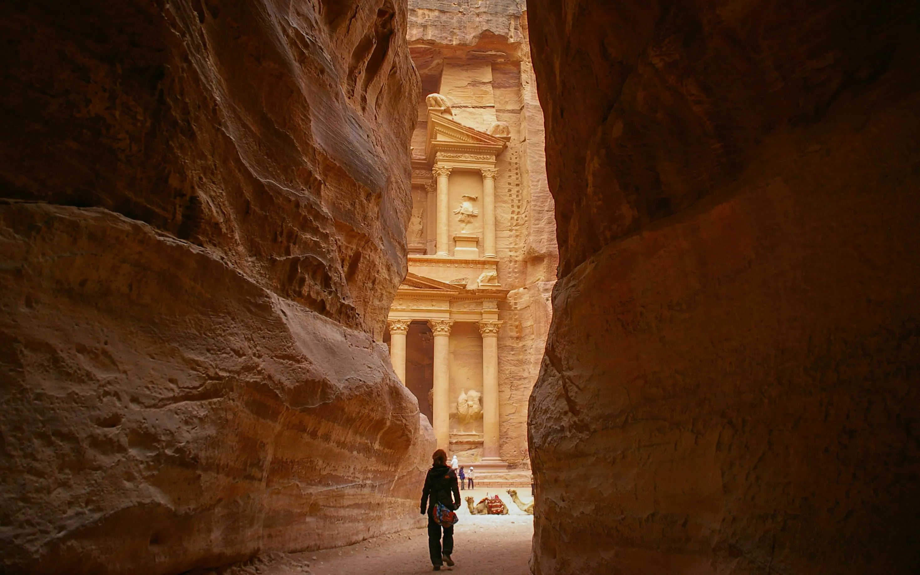 La entrada al Siq
