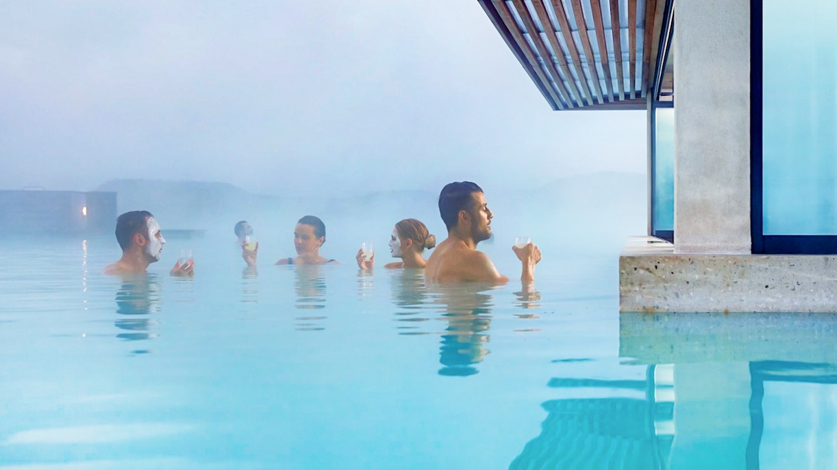 Amenities at the blue lagoon