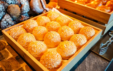 Bread rolls at Hyatt Regency Nha Trang Lobster and Seafood BBQ Buffet Dinner, Nha Trang.