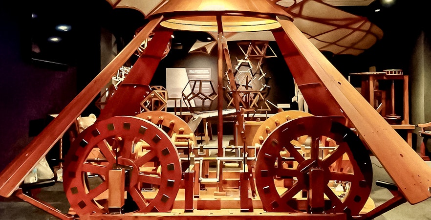 Interaktywne muzeum Leonardo