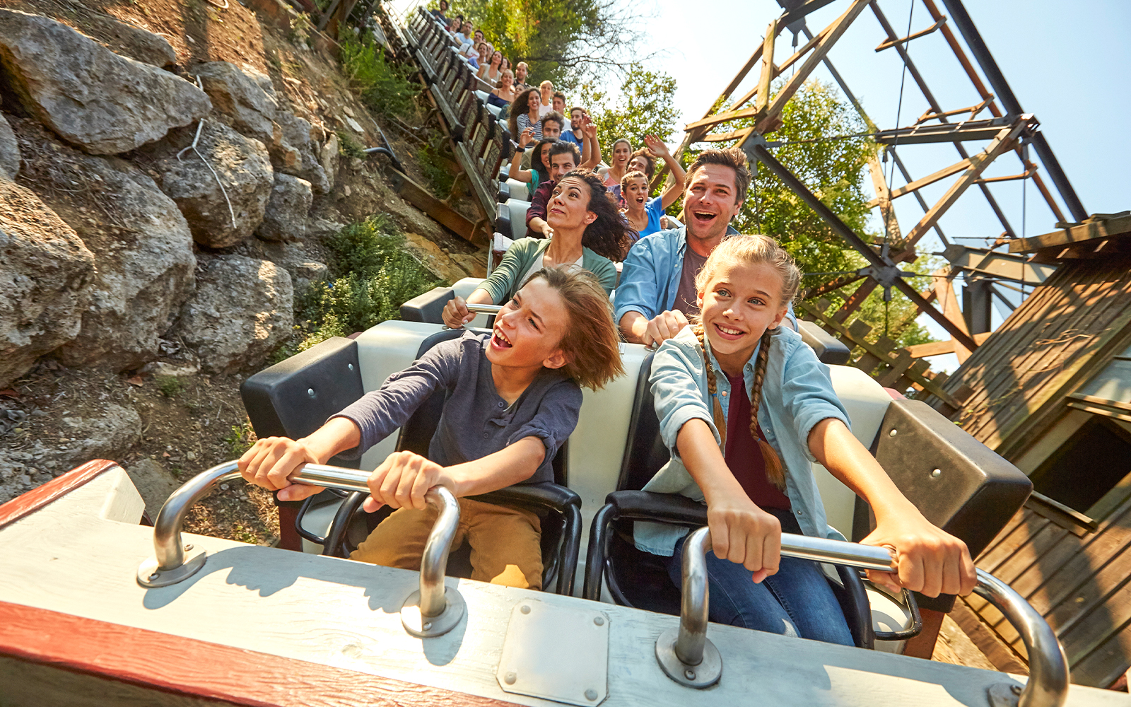 PortAventura Park Slides and shorter rides