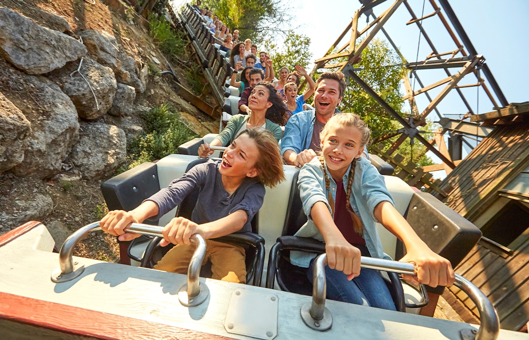PortAventura Park Slides and shorter rides