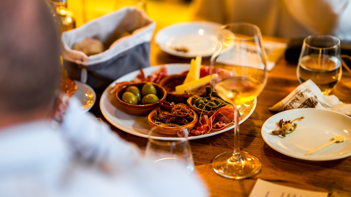 Tapas - Food near Barcelona Cathedral