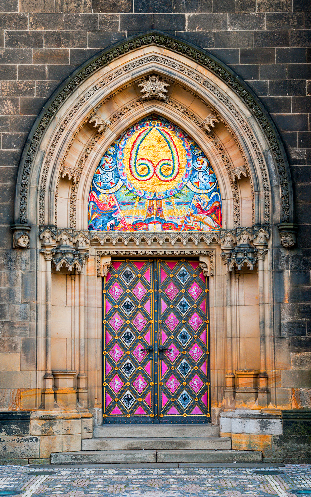 saint peter and saint paul basilica at vysehrad